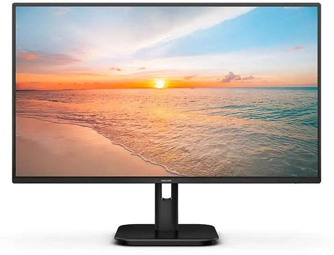 Монитор Philips 23.8" E Line 24E1N1200A черный IPS LED 4ms 16:9 HDMI M/M матовая 300cd 178гр/178гр 1920x1080 100Hz VGA DP FHD фото 1
