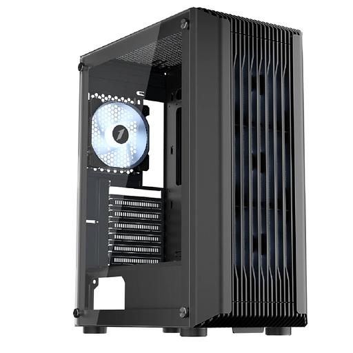 1STPLAYER BULLET HUNTER H6 ARGB Black / ATX / 4x120mm ARGB fans / H6-BK-4F7 фото 1