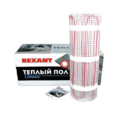 Rexant 51-0501-2 Тёплый пол (нагревательный мат) Classic RNX -0,5-75 (площадь 0,5 м2 (0,5 х 1,0 м)), 75 Вт двухжильный с экраном фото 1