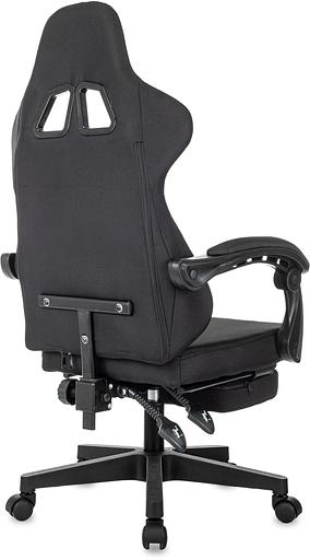 Кресло игровое Zombie 3 черный Neo Black крестов. пластик подст.для ног фото 5