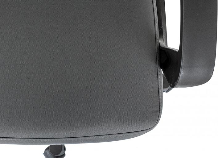 Кресло игровое Zombie 1 серый/черный крестов. пластик фото 7