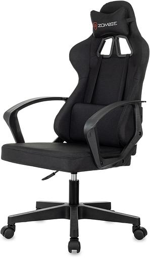 Кресло игровое Zombie 1 черный Neo Black крестов. пластик фото 3