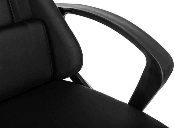 Кресло игровое Zombie 1 черный Neo Black крестов. пластик фото 9