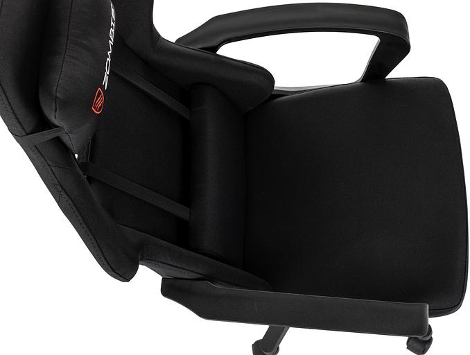 Кресло игровое Zombie 1 черный Neo Black крестов. пластик фото 10