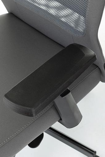 Кресло руководителя Бюрократ T-995 серый TW-04 Neo Grey сетка/ткань крестов. металл черный фото 6