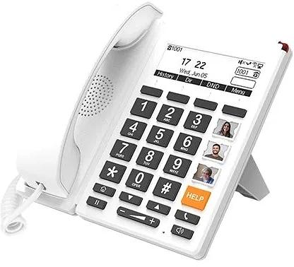 Телефон IP Flyingvoice FIP12WP белый фото 2