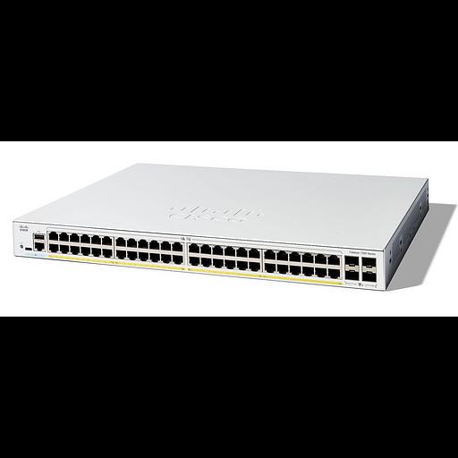 Коммутатор Cisco Catalyst C1300-48P-4X фото 1