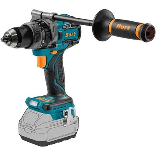 Дрель-шуруповерт аккумуляторная ударная Bort BAB-21X (без АКБ и ЗУ) фото 1