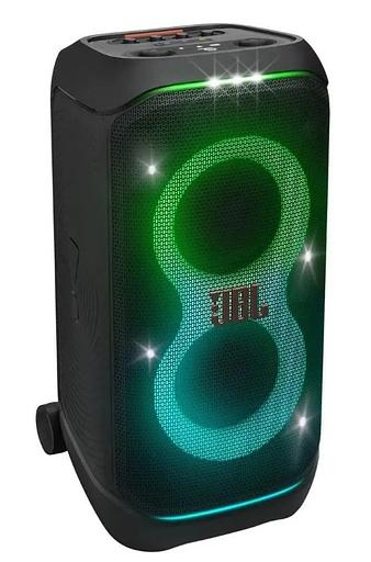 Портативная акустика JBL PartyBox Stage 320 /240 Вт/4жинамика/Bluetooth 5.3/USB/3.5 мм/влагозащита IPX4/подсветка/до 18ч.работы/черный (JBLPBSTAGE320EP) фото 2