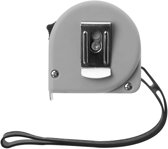 Рулетка строительная Matrix Fine дл.полотна 3м изм.шкала в см зацеп простой серый (31016) фото 5