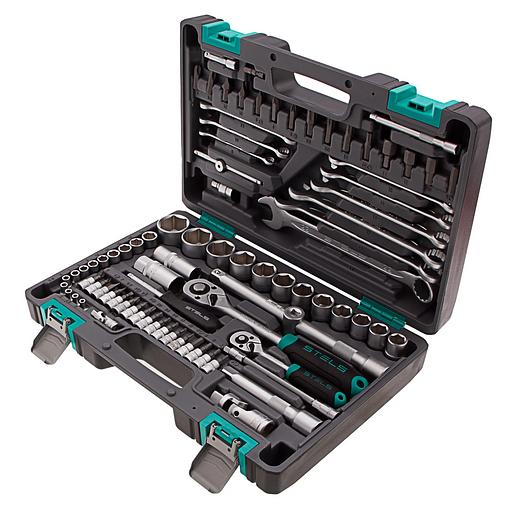 Набор инструментов Stels 14105 82 предмета (жесткий кейс) фото 1