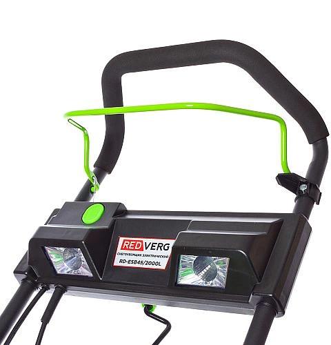 Снегоуборщик электр. RedVerg RD-ESB45/2000L 2кВт фото 6