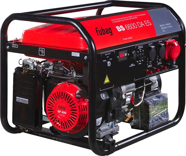 Генератор Fubag BS 6600 DAES 6.6кВт фото 1