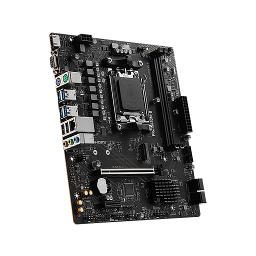 Материнская плата MSI PRO A620M-B A620, AM5, 2*DDR5, 1*PCIEx16, 1*PCIEx1, 1*M.2, 6*USB3.2Gen1, 6*USB2.0, 4*SATA3.0, 2.5G, VGA, HDMI, M-ATX, RTL фото 4