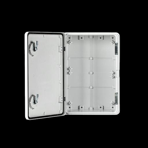 Стеклопластиковый шкаф навесной с монтажной панелью, 350х500х200мм, IP65 фото 3