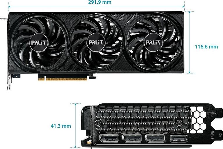 Видеокарта Palit PCI-E 5.0 RTX5060Ti INFINITY 3 NVIDIA GeForce RTX 5060TI 16Gb 128bit GDDR7 2295/28000 HDMIx1 DPx3 HDCP Ret фото 9