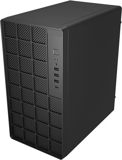 Корпус Digma DCC-MN304 черный без БП mATX 2x120mm 2xUSB2.0 1xUSB3.0 audio фото 4