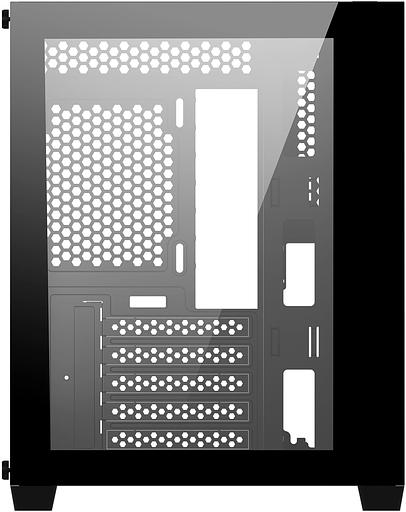 Корпус Bloody BD-CC108 черный без БП mATX 9x120mm 2xUSB3.0 audio bott PSU фото 8