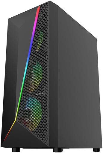 Корпус Bloody BD-CC106F черный без БП ATX 4x120mm 1xUSB2.0 1xUSB3.0 audio bott PSU фото 2