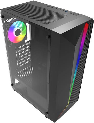 Корпус Bloody BD-CC106F черный без БП ATX 4x120mm 1xUSB2.0 1xUSB3.0 audio bott PSU фото 6