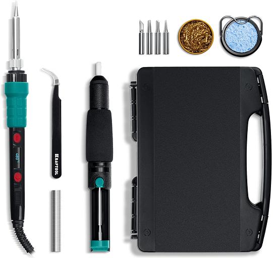 Паяльная станция Kraftool KS-15 электрический 135Вт макс.t=480 (55346) фото 1