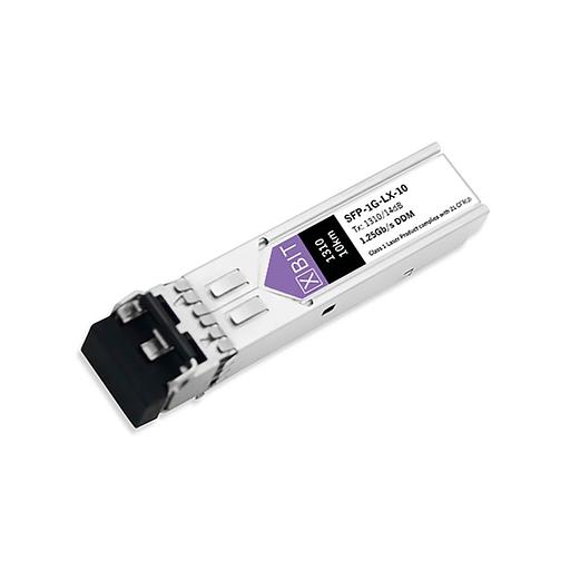 Трансивер XBIT SFP-1G-LX-10 SFP, 1.25Gb/s, 10km, 14dB, 1310nm, SMF, 2LC, DDM фото 1