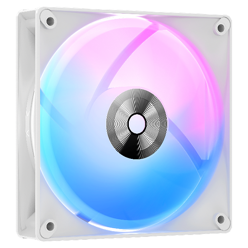 Вентилятор в корпус ID-Cooling Fan Ocypus Delta F12 WH ARGB LED / White / PWM фото 1