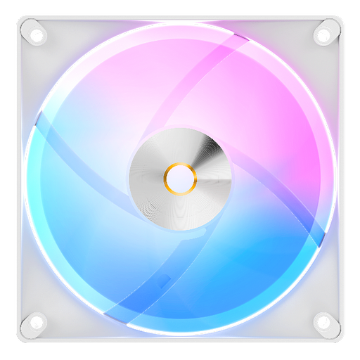 Вентилятор в корпус ID-Cooling Fan Ocypus Delta F12 WH ARGB LED / White / PWM фото 2