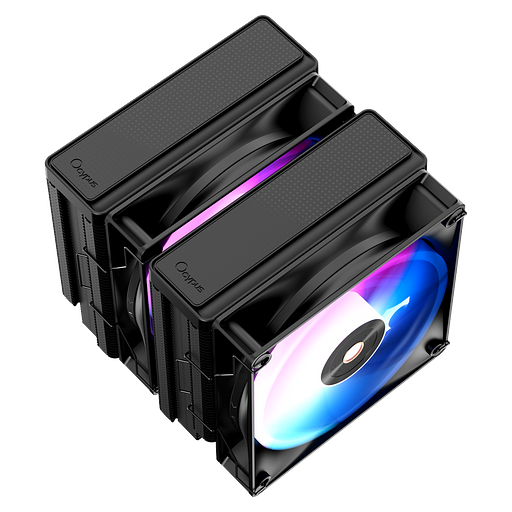 Вентилятор для процессора Cooler Ocypus Delta A62 BK ARGB Black 260W/ All Intel/ AMD AM*/ 2 fans / Screws фото 1