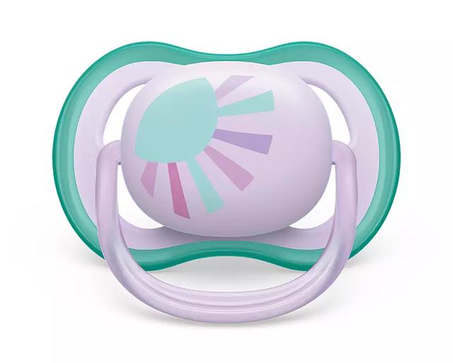 Пустышка ultra air, солнышко, 0-6 мес., 1 шт. Philips Пустышка ultra air, солнышко, 0-6 мес., 1 шт. (SCF086/04) фото 2