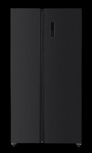 Холодильник KRAFT KF-MS4801DI графит двухкамерный, 316/164 л, морозилка слева, No Frost Side-by-Side фото 1