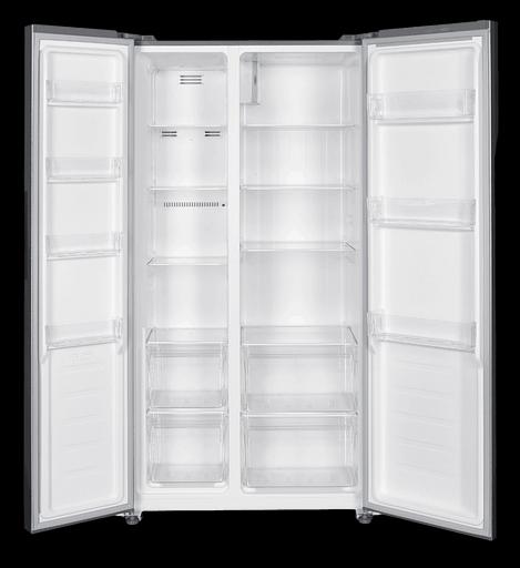 Холодильник KRAFT KF-MS4801DI графит двухкамерный, 316/164 л, морозилка слева, No Frost Side-by-Side фото 2