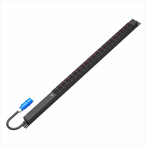 Блок распределения питания SMARTWATT PDU P-series 0U-B-1P16A-SMB-21C13-21C39-UL-3M-IEC309 фото 1