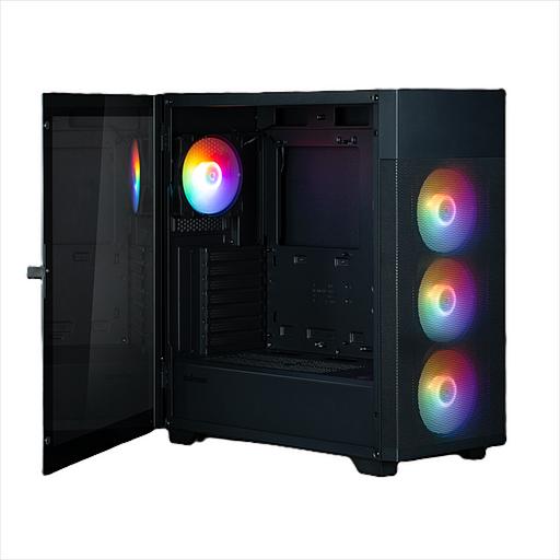 Корпус ZALMAN S5 NEO, ATX, BLACK, WINDOW, 2xCOMBO (3.5" or 2.5"), 4x2.5", 1xUSB2.0, 1xUSB3.1, FRONT 3x120mm FRGB, REAR 1x120mm FRGB фото 5