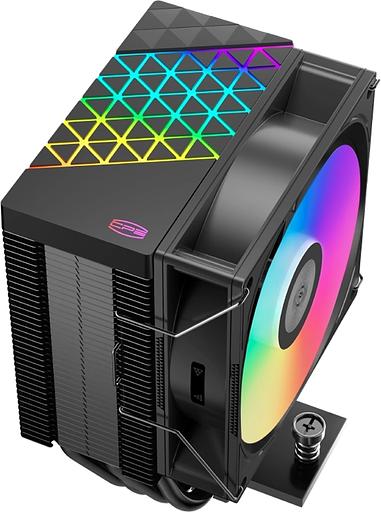 Устройство охлаждения(кулер) PcCooler R400 ARGB Soc-AM5/AM4/1200/1700/1851 черный 4-pin Al+Cu 180W Ret (R400-BKAWYX-US) фото 5