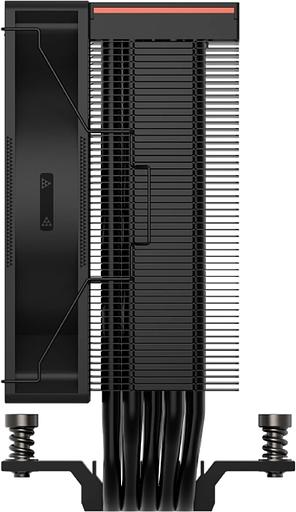 Устройство охлаждения(кулер) PcCooler RT500 Digital Soc-AM5/AM4/1200/1700/1851 черный 4-pin 32dB Al+Cu LCD 240W Ret (RT500-BKNWYL-GL) фото 4
