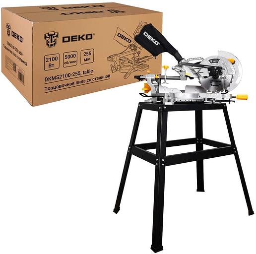 Торцовочная пила Deko DKMS2100-255 2200Вт 4500об/мин d=255мм фото 9