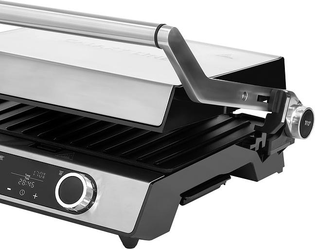 Электрогриль Galaxy Line GL2984 2200Вт серебристый фото 4