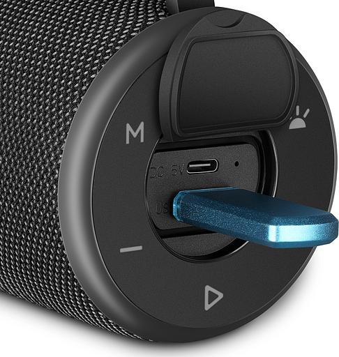 SVEN PS-150, черный (10 Вт, Waterproof (IPx4), TWS, Bluetooth, FM, USB, 1200мА*ч) фото 8