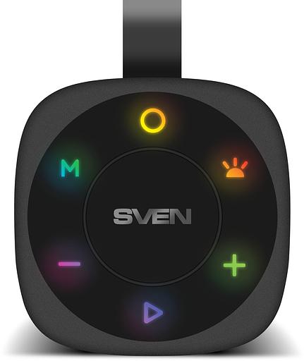 SVEN PS-155, черный (10 Вт, Waterproof (IPx4), TWS, Bluetooth, FM, USB, 1200мА*ч) фото 5