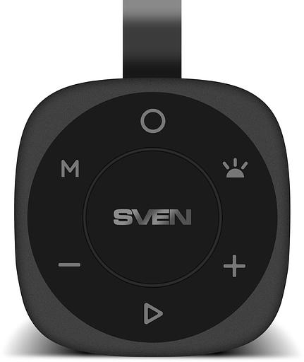 SVEN PS-155, черный (10 Вт, Waterproof (IPx4), TWS, Bluetooth, FM, USB, 1200мА*ч) фото 6