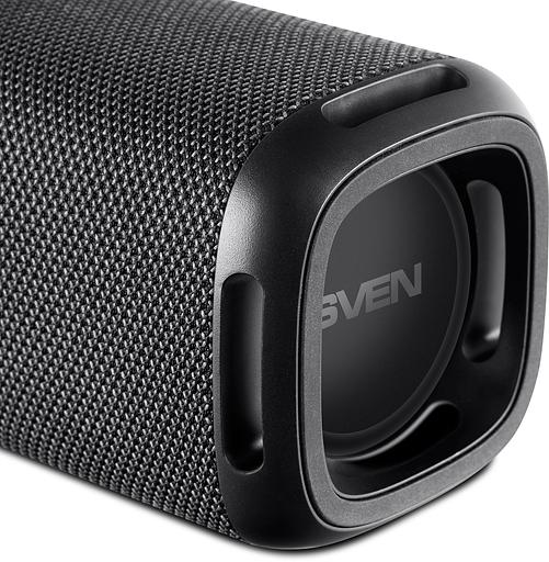SVEN PS-155, черный (10 Вт, Waterproof (IPx4), TWS, Bluetooth, FM, USB, 1200мА*ч) фото 8