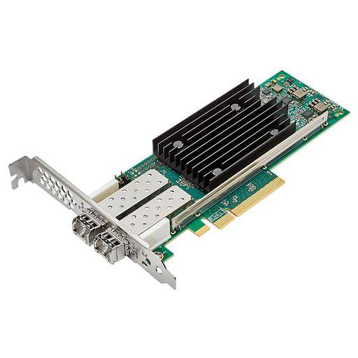 Сетевой адаптер Qlogic QLE2772-SR-SP (MA2810401-В0 А) 32Gb/s FC HBA, 2-port, PCIe v4.0 x8, LowProfile, LC SR MMF, В комплекте две планки (LP + FH) фото 2
