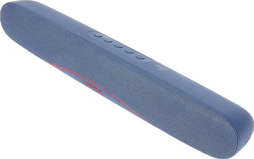 Колонка порт. Ural ТТ М100+ синий 6W 1.1 BT/3.5Jack/USB-C 10м 1200mAh (без.бат) (УРАЛ ТТ М100+ СИНИЙ) фото 2