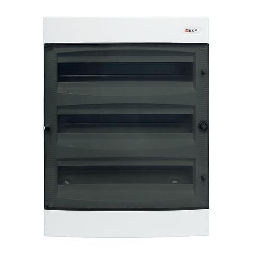 Щит распределительный навесной Unix прозрачная дверь 3х18 модулей IP41 EKF PROxima фото 4