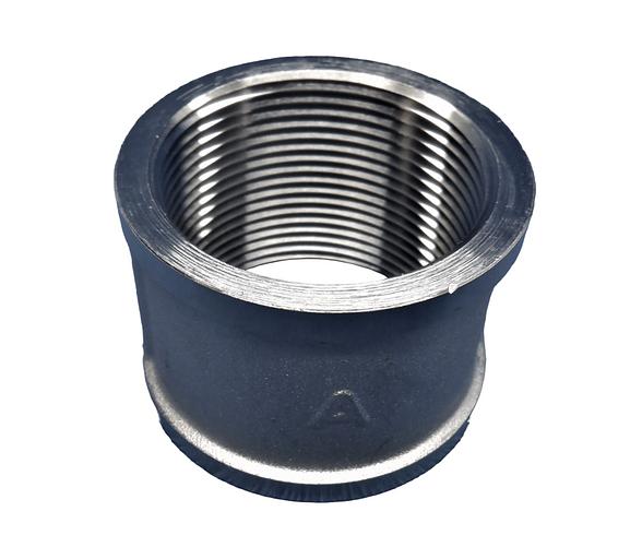 Муфта ВВ 1'1/2 никелированная фото 1