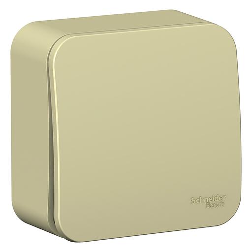 BLANCA О/У 1-клавишный ВЫКЛЮЧАТЕЛЬ (cх.1) ИЗОЛ.ПЛ., 10А, 250B, БЕЖЕВЫЙ фото 1