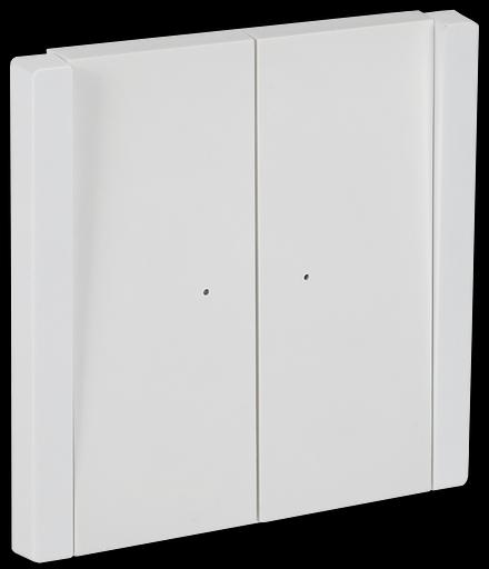 FORTE&PIANO Выключатель 2-клавишный с индикацией 10А FP206 белый IEK фото 1