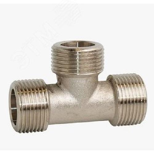 Тройник ННН 1'х1'х1' никелированный фото 1