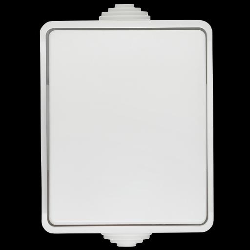 FORS Выключатель 1-клавишный проходной для открытой установки 10А IP54 ВС20-1-0-ФБ белый ФОРС фото 2